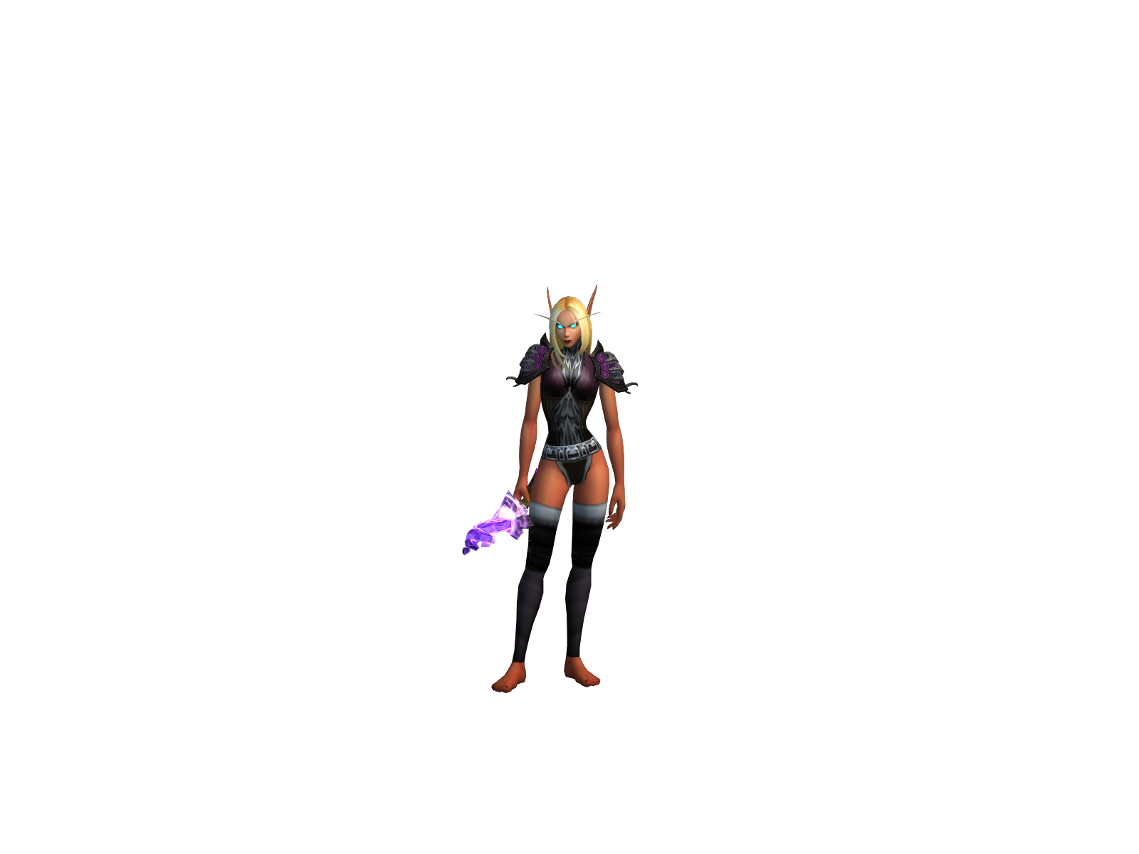Feara 3D character render