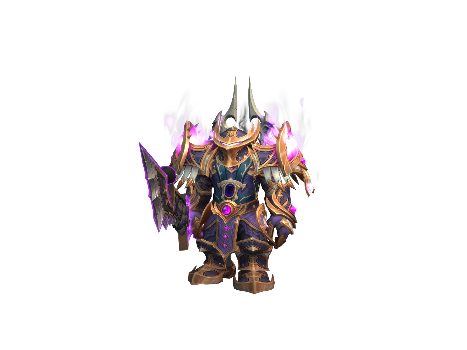 Deüs 3D character render