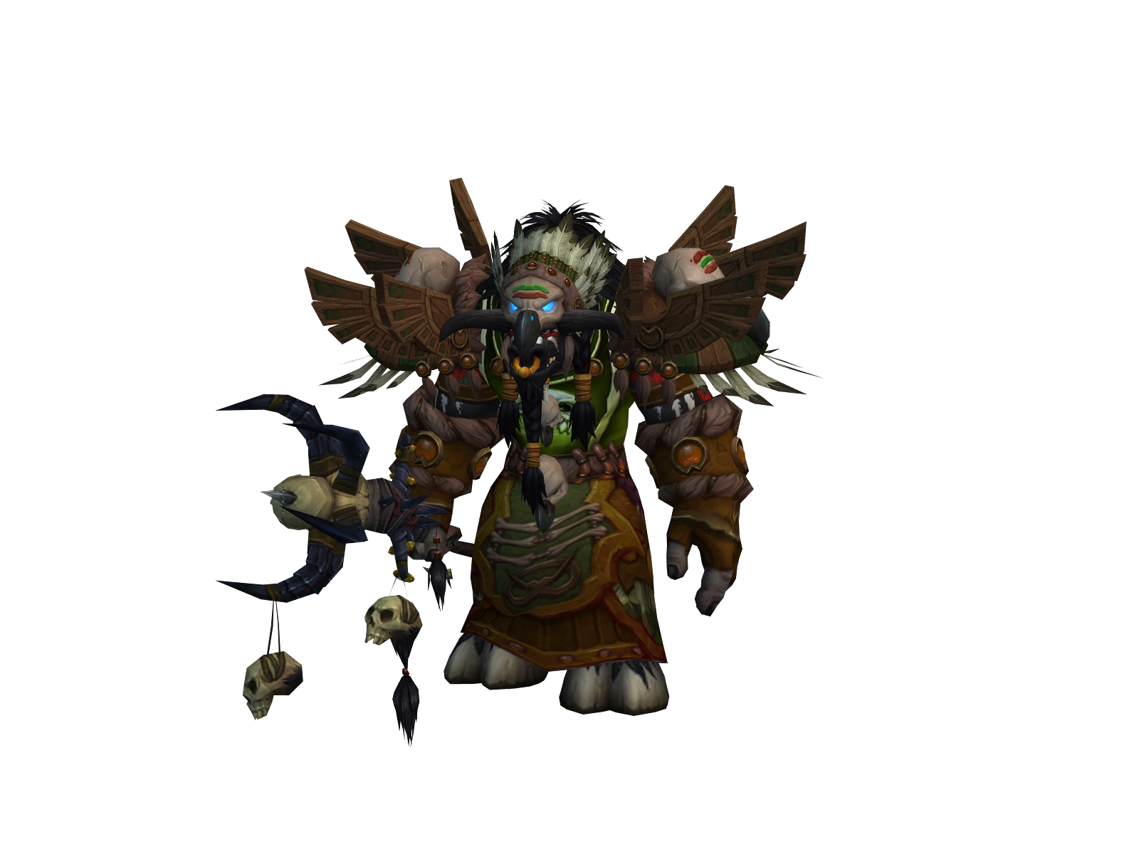 Thasta 3D character render