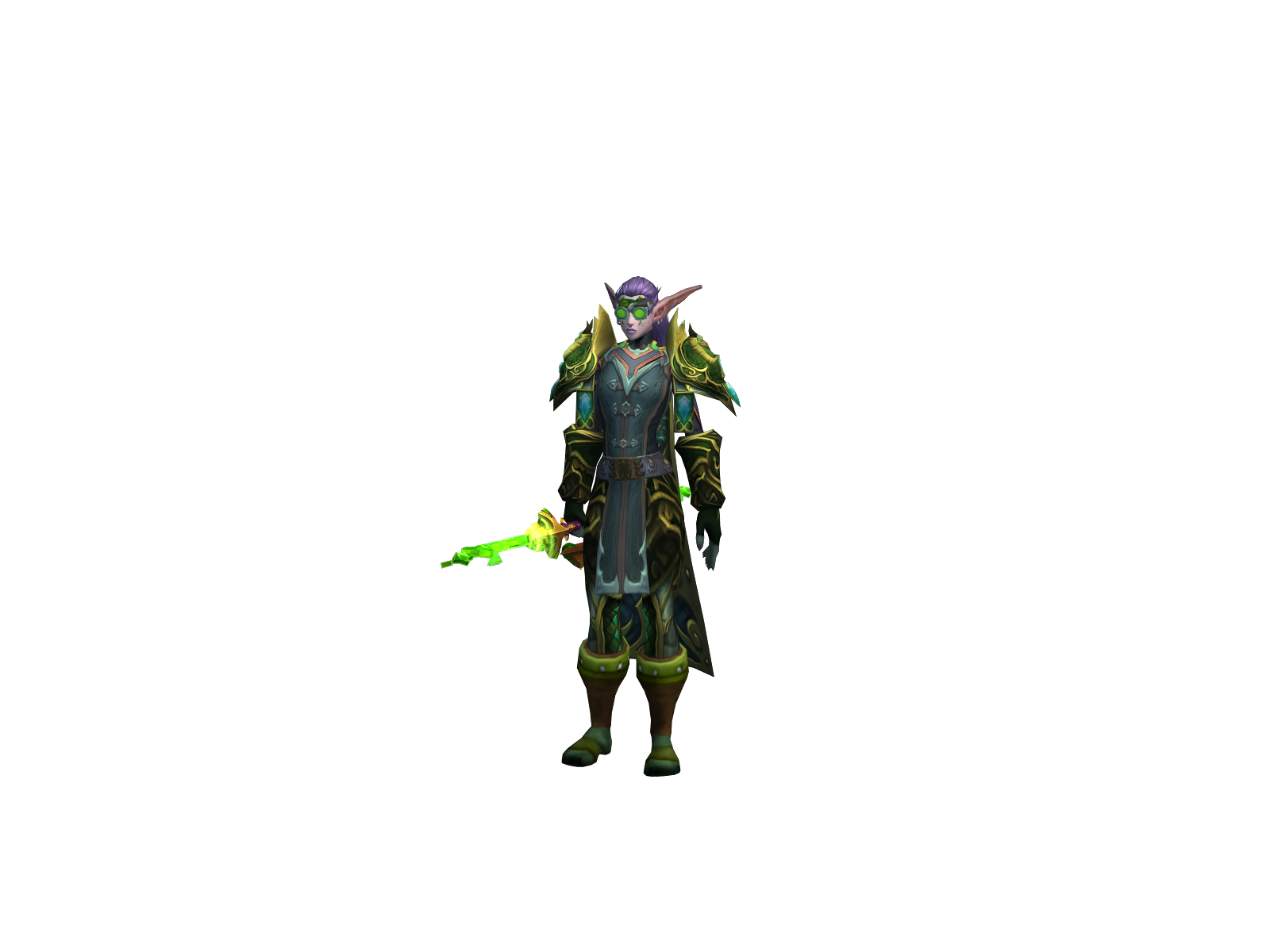 Ggdruid 3D character render