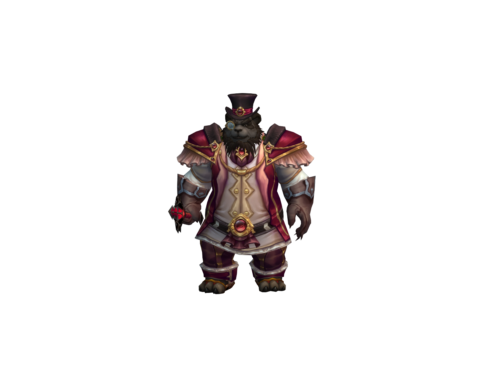 Blackfig 3D character render