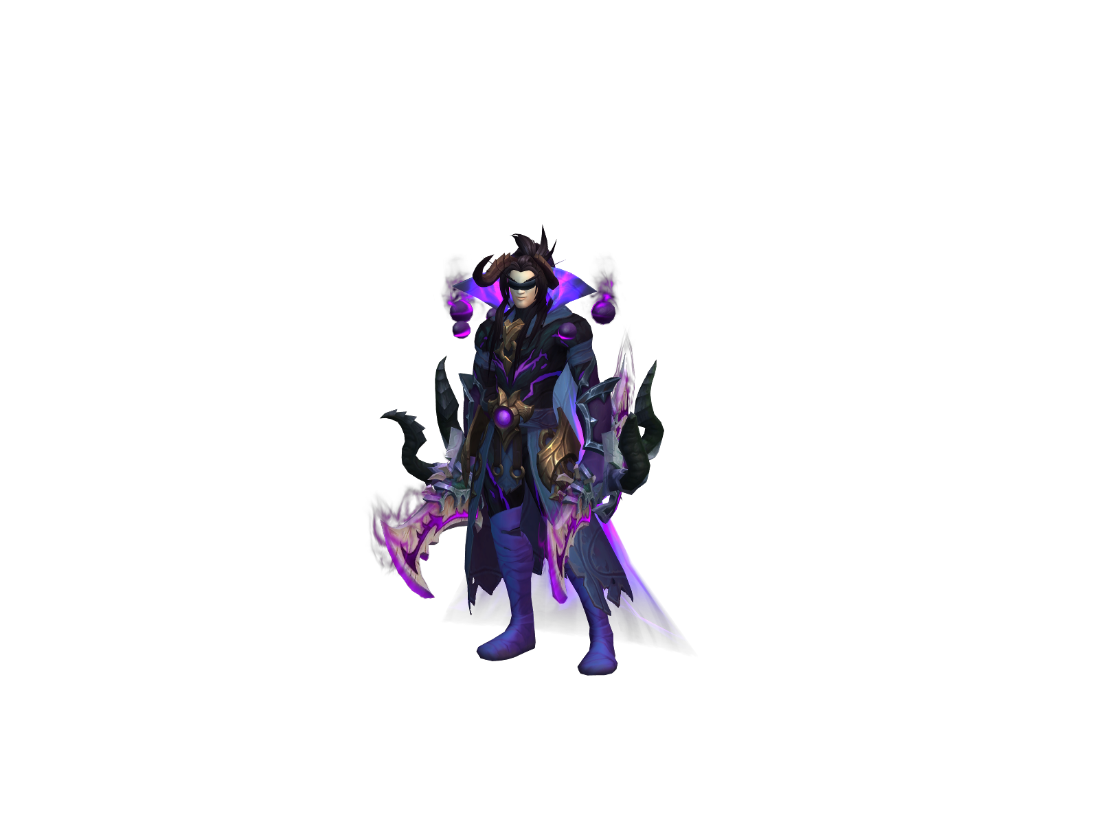 Yone 3D character render