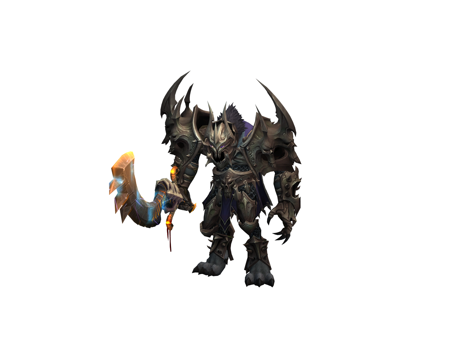 Frostyyblood 3D character render