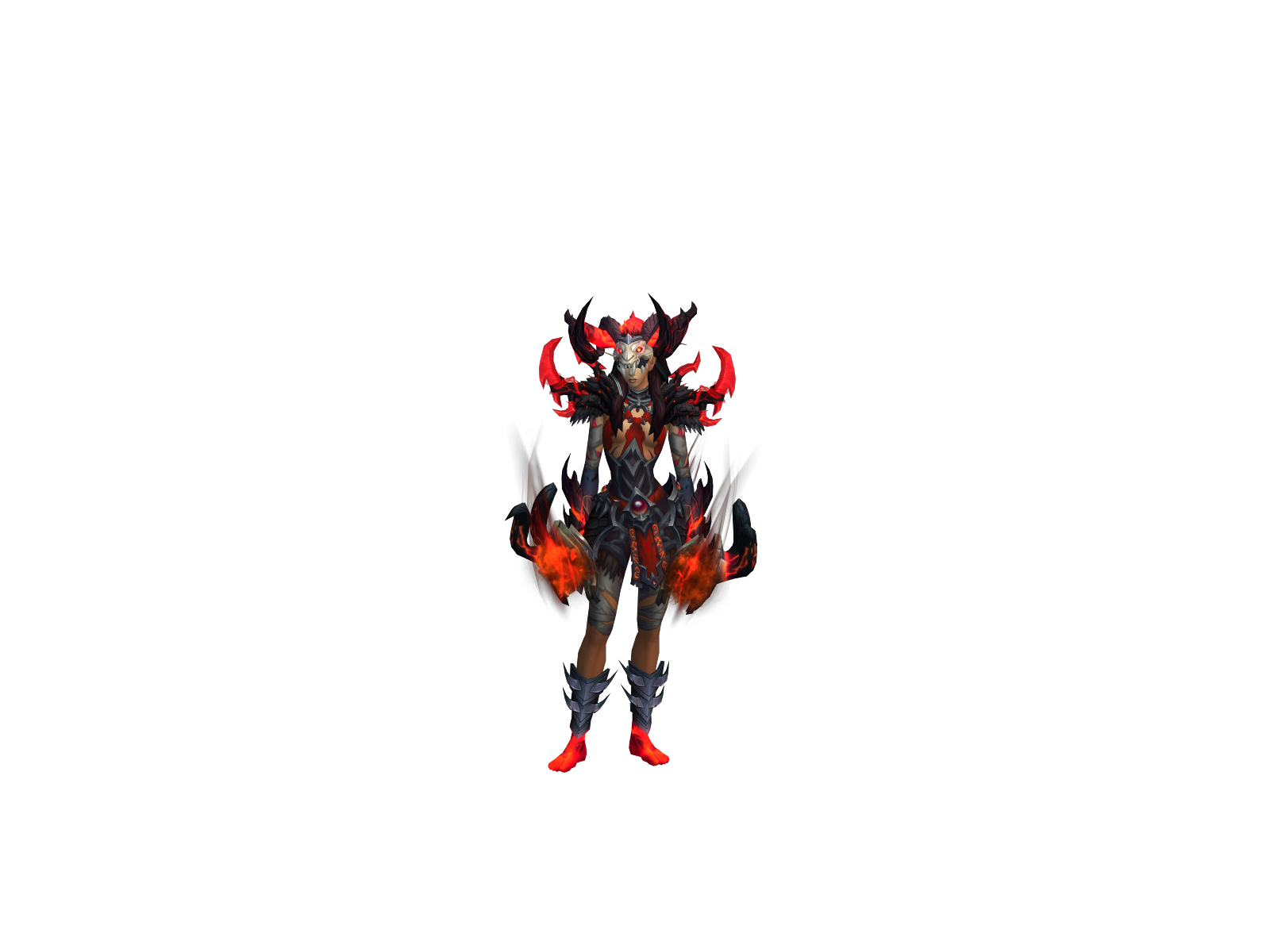 Zaricel 3D character render