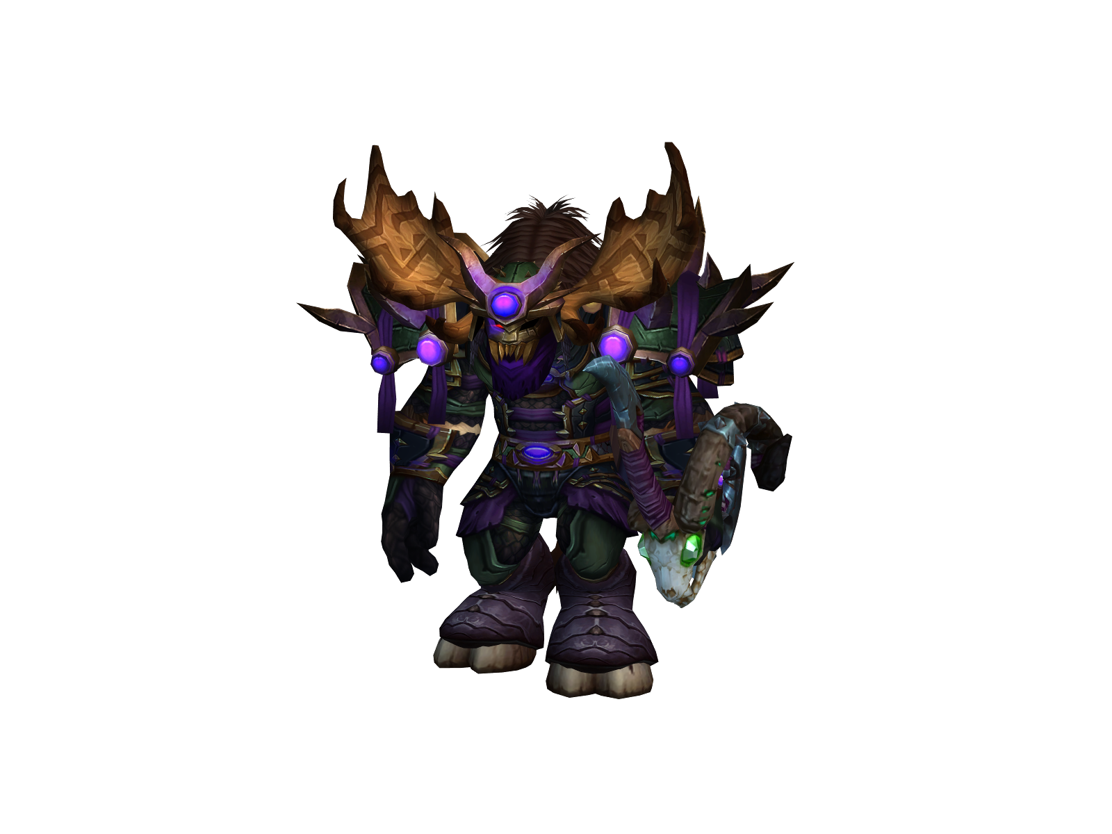 Liontusk 3D character render