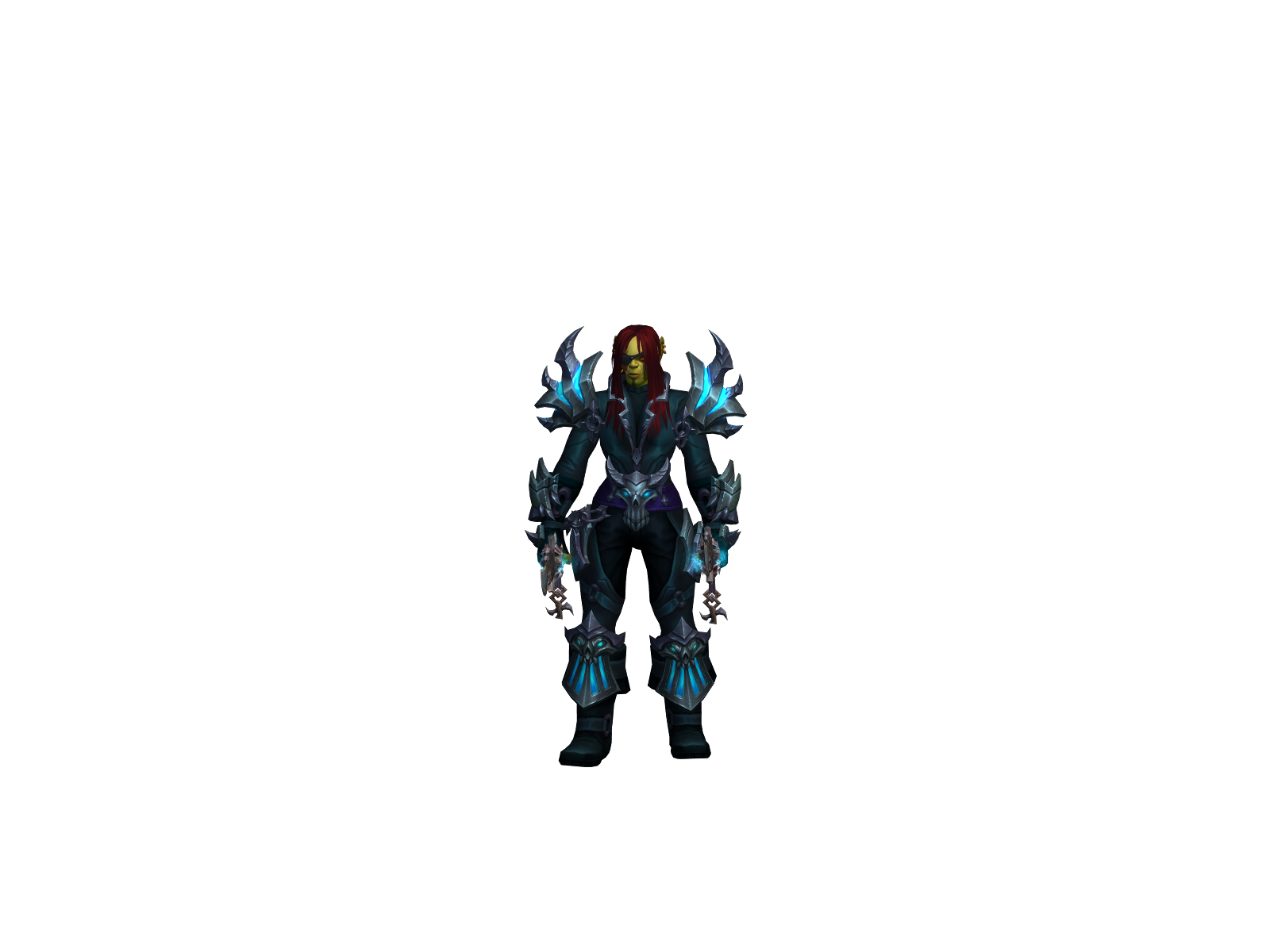 Ggroguex 3D character render