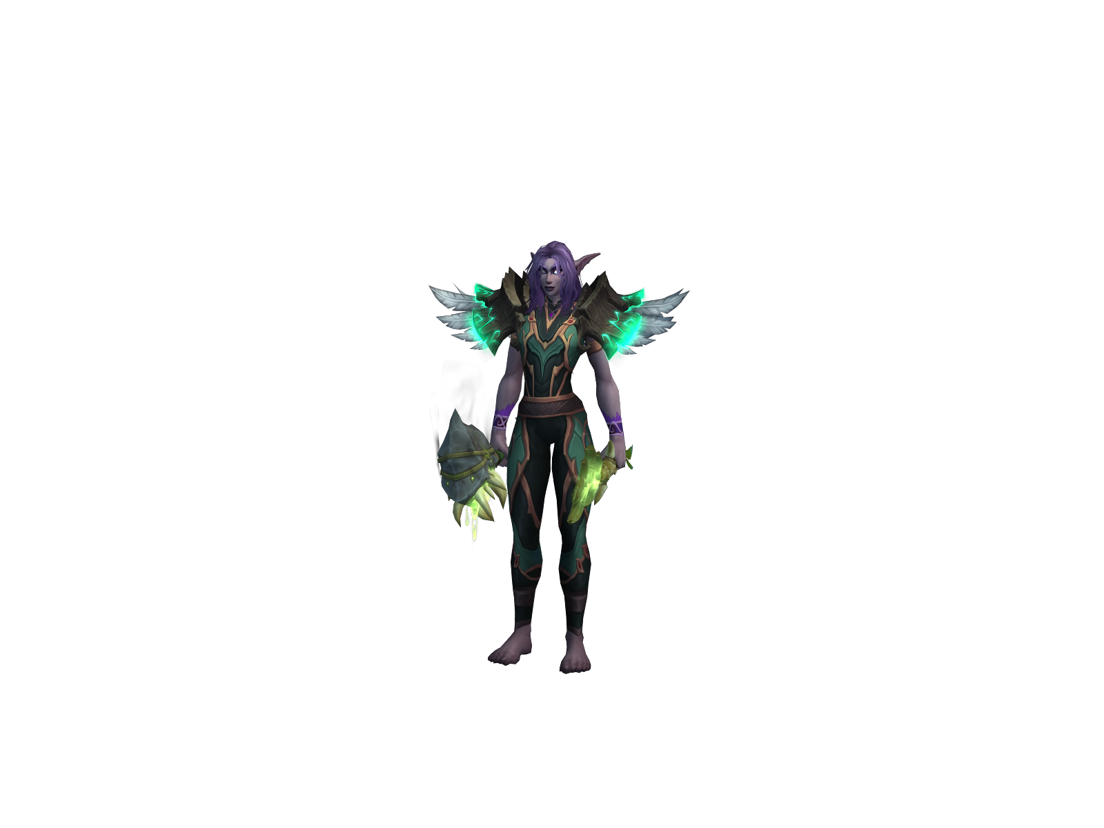 Zoë 3D character render