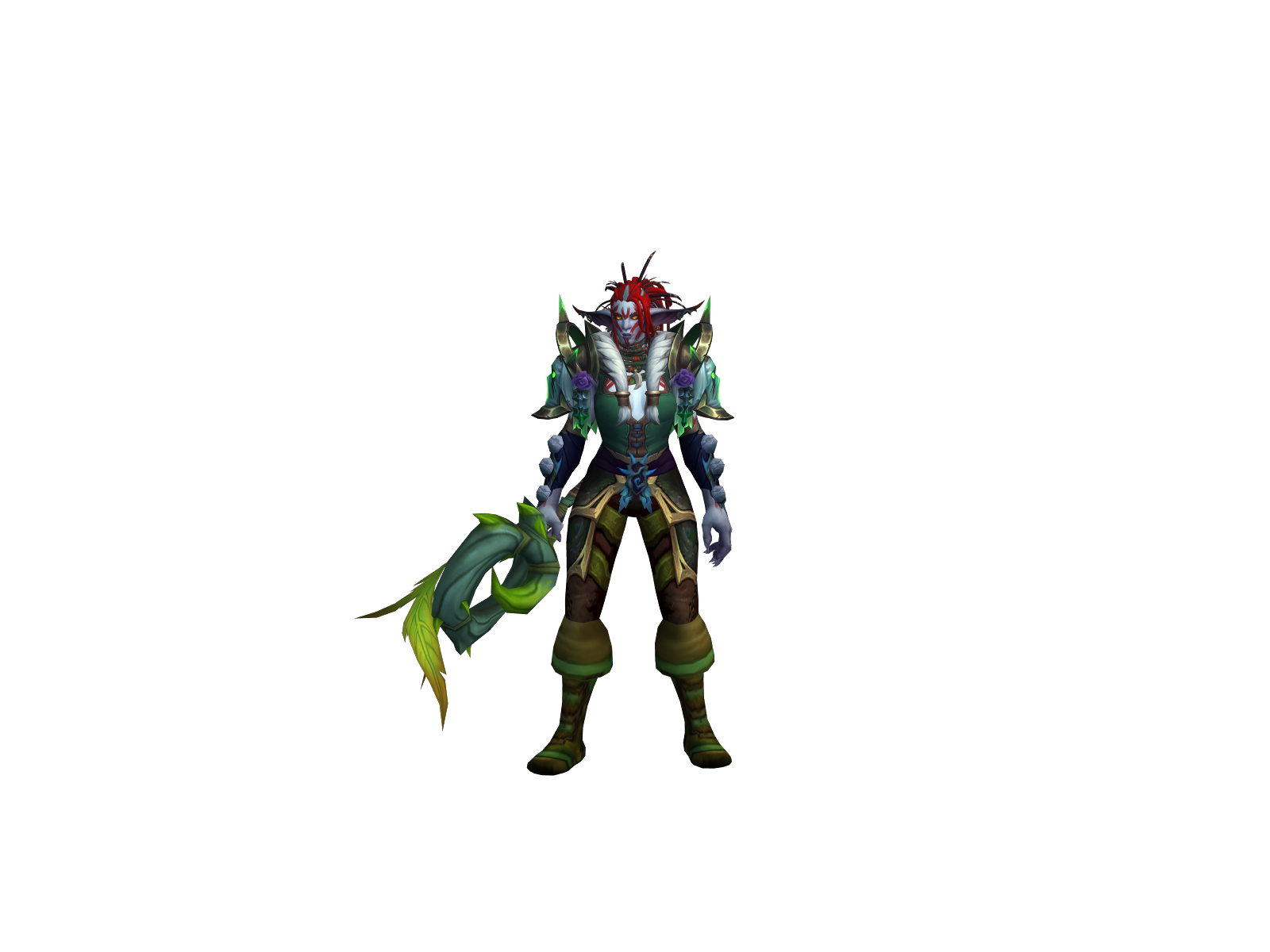Hadruidken 3D character render