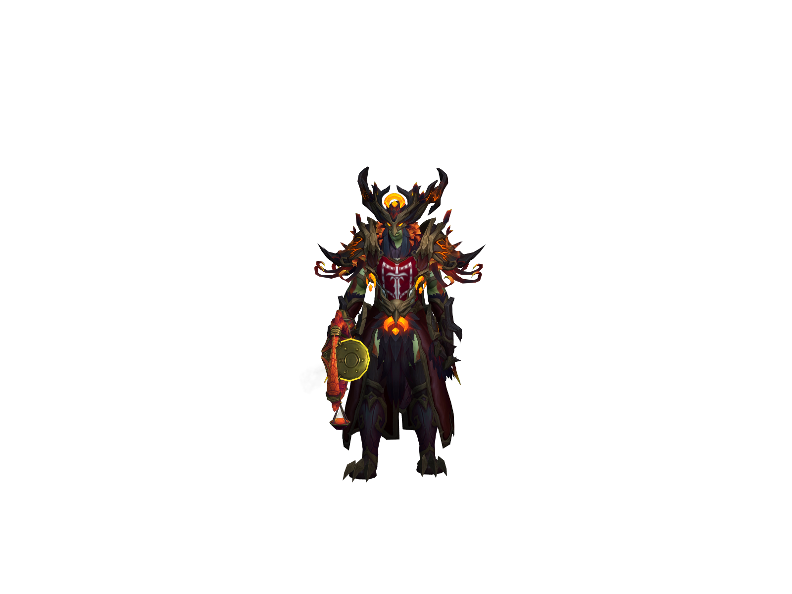 Héalingmists 3D character render