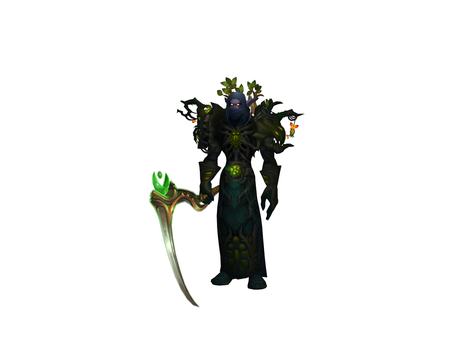 Zyri 3D character render