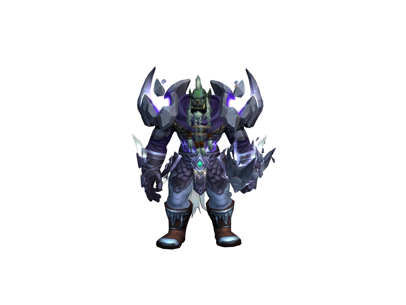 Srunter 3D character render