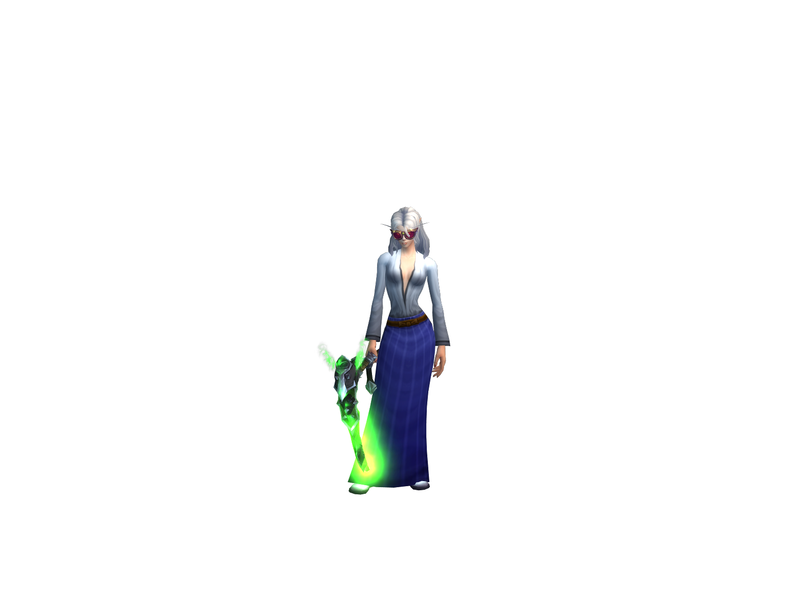 Cintia 3D character render