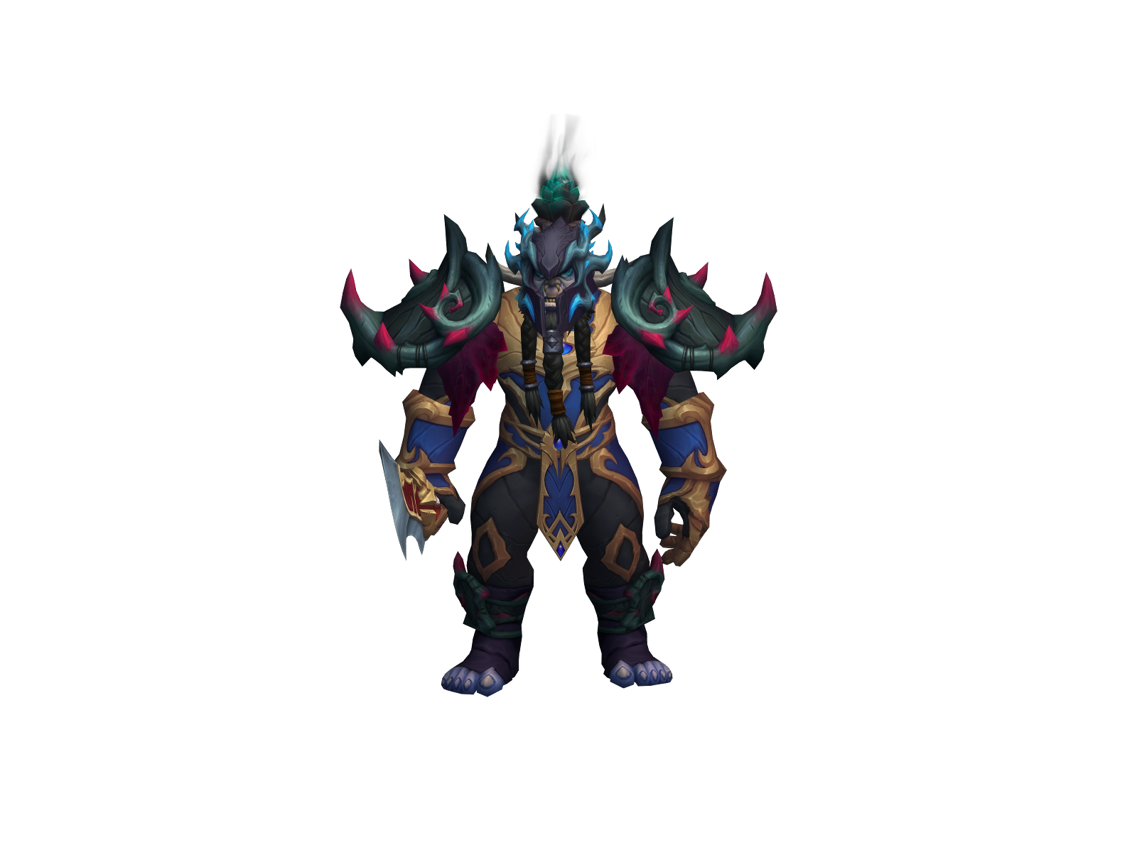 Gorgrimar 3D character render
