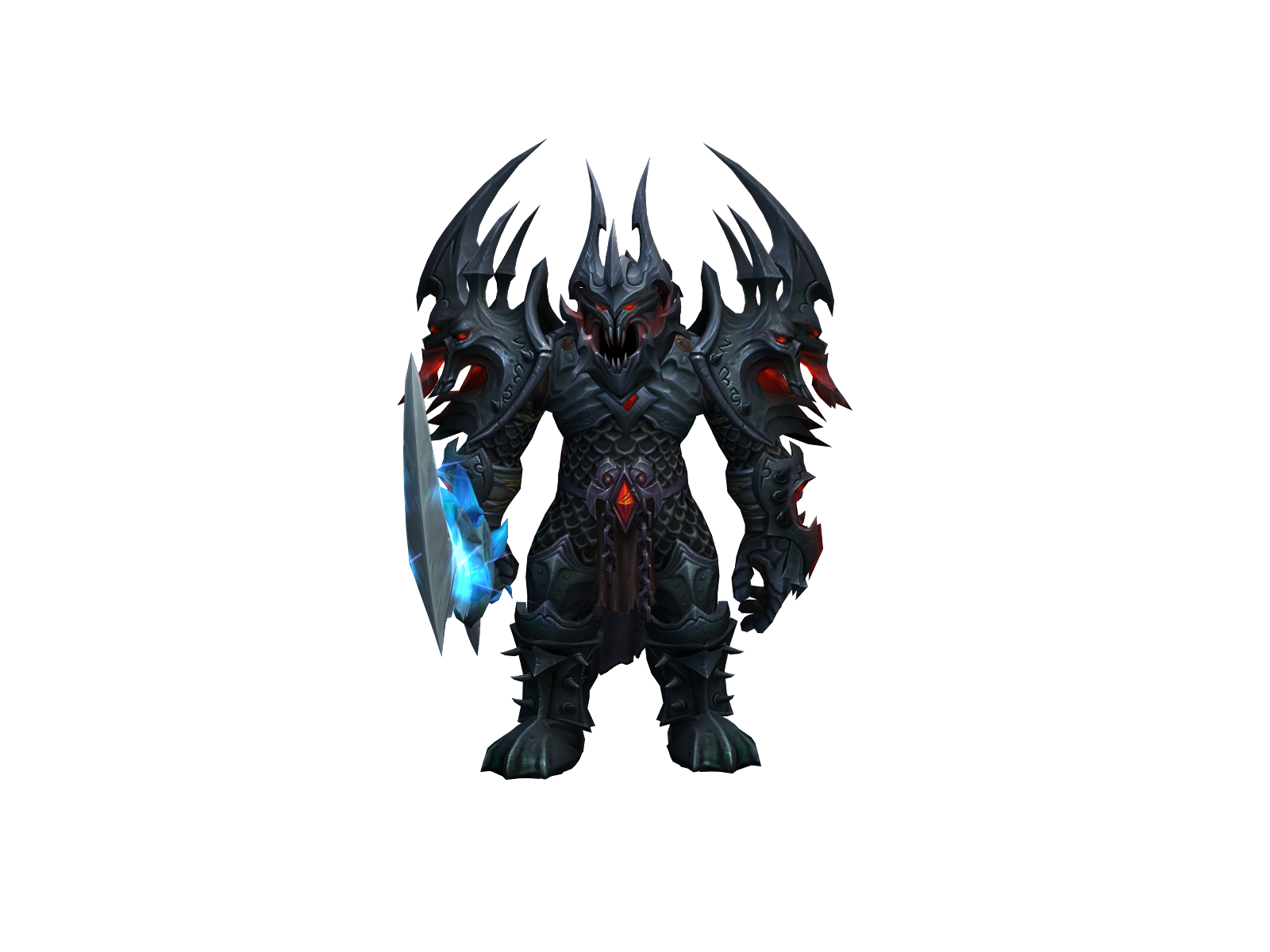 Frostyclaws 3D character render