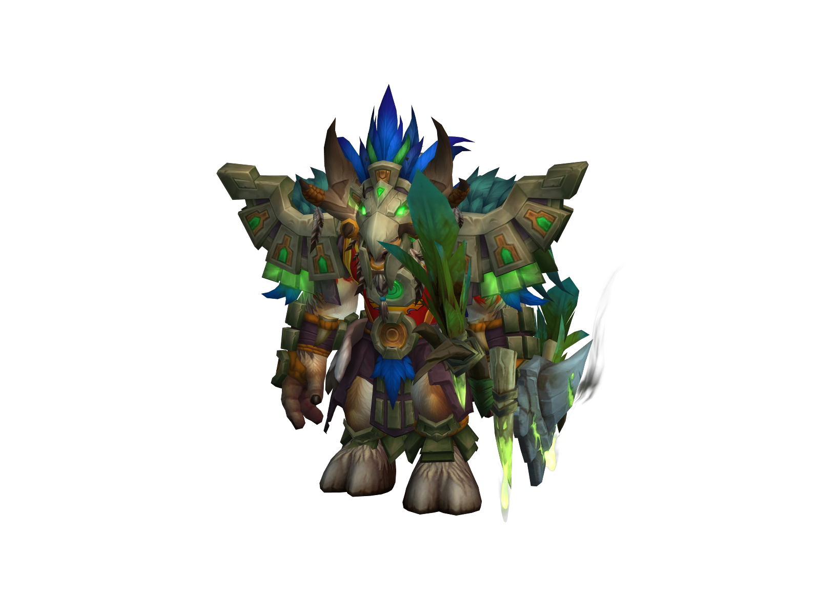 Orotanu 3D character render