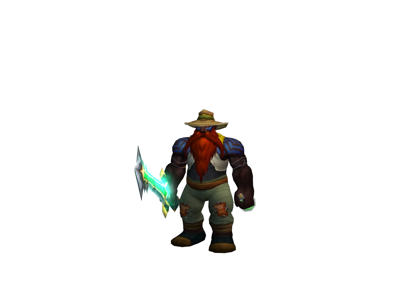 Llikdaor 3D character render