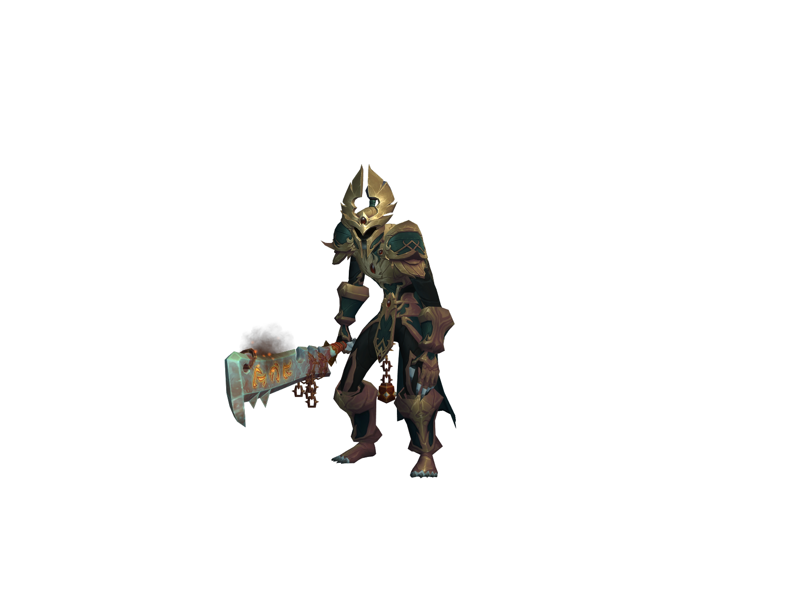 Brokendeath 3D character render