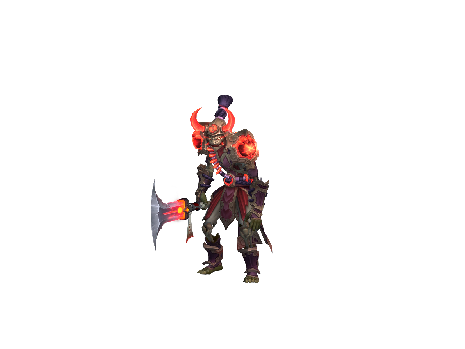 Spin 3D character render