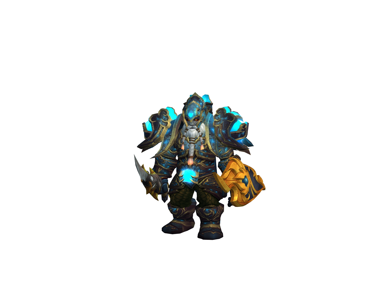 Beefybone 3D character render