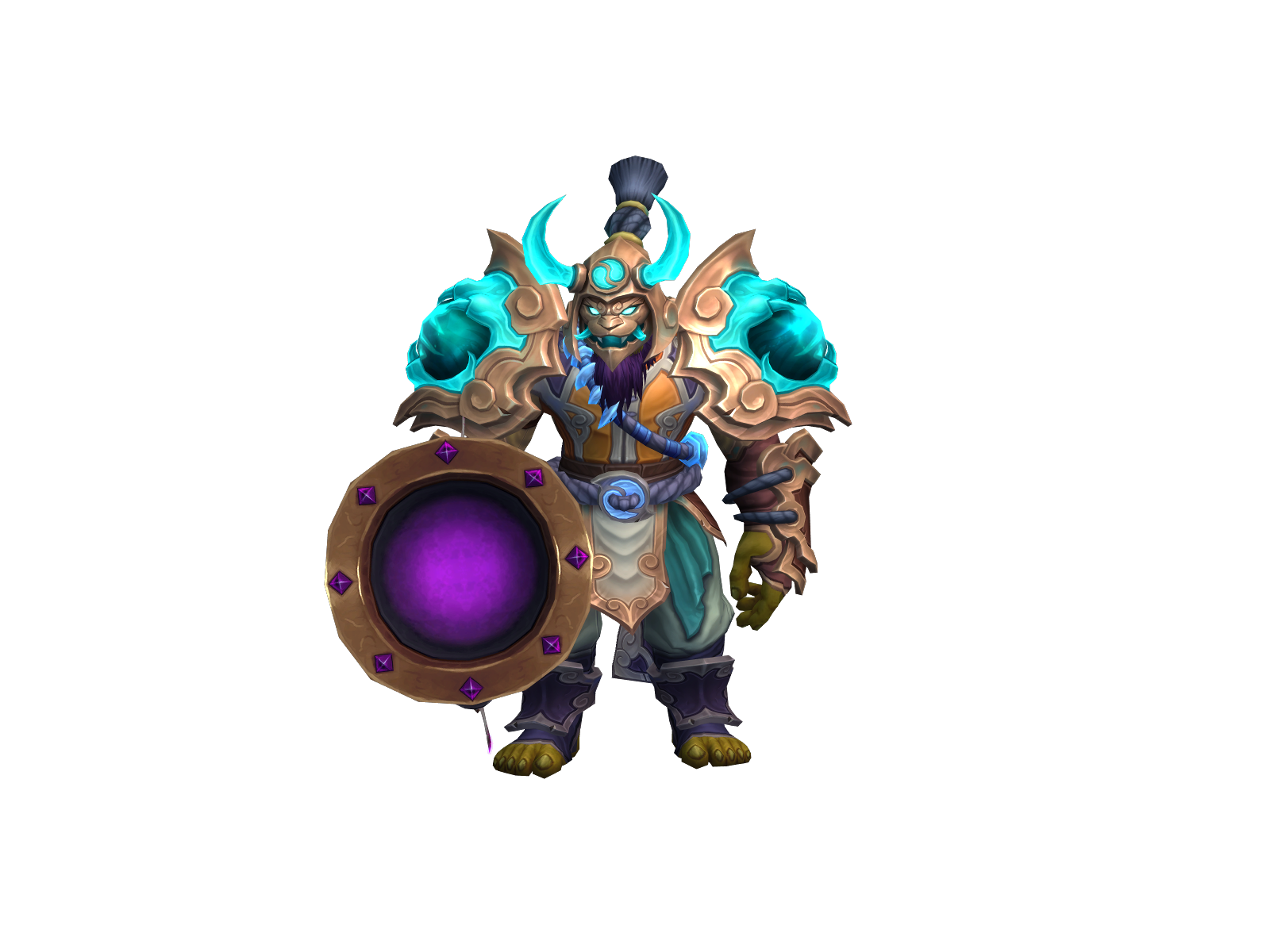 Backofmyhand 3D character render