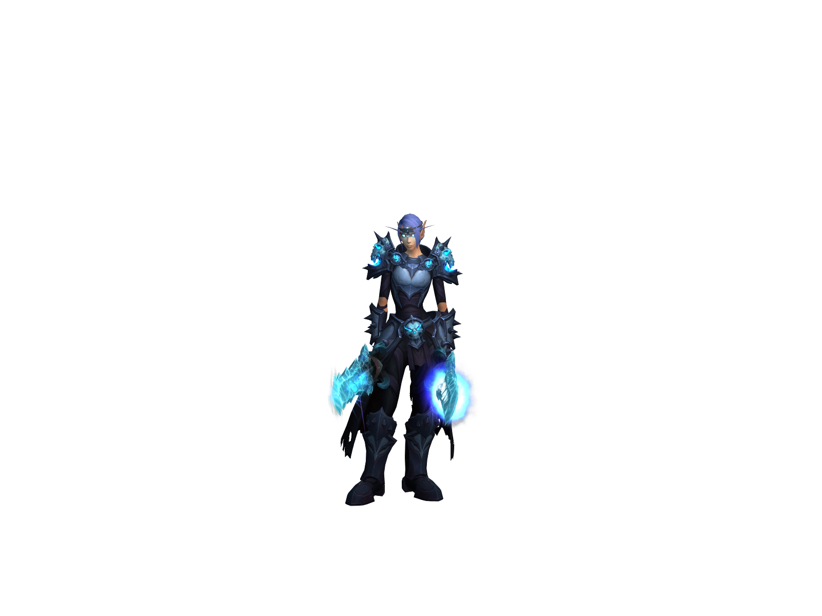 Astela 3D character render