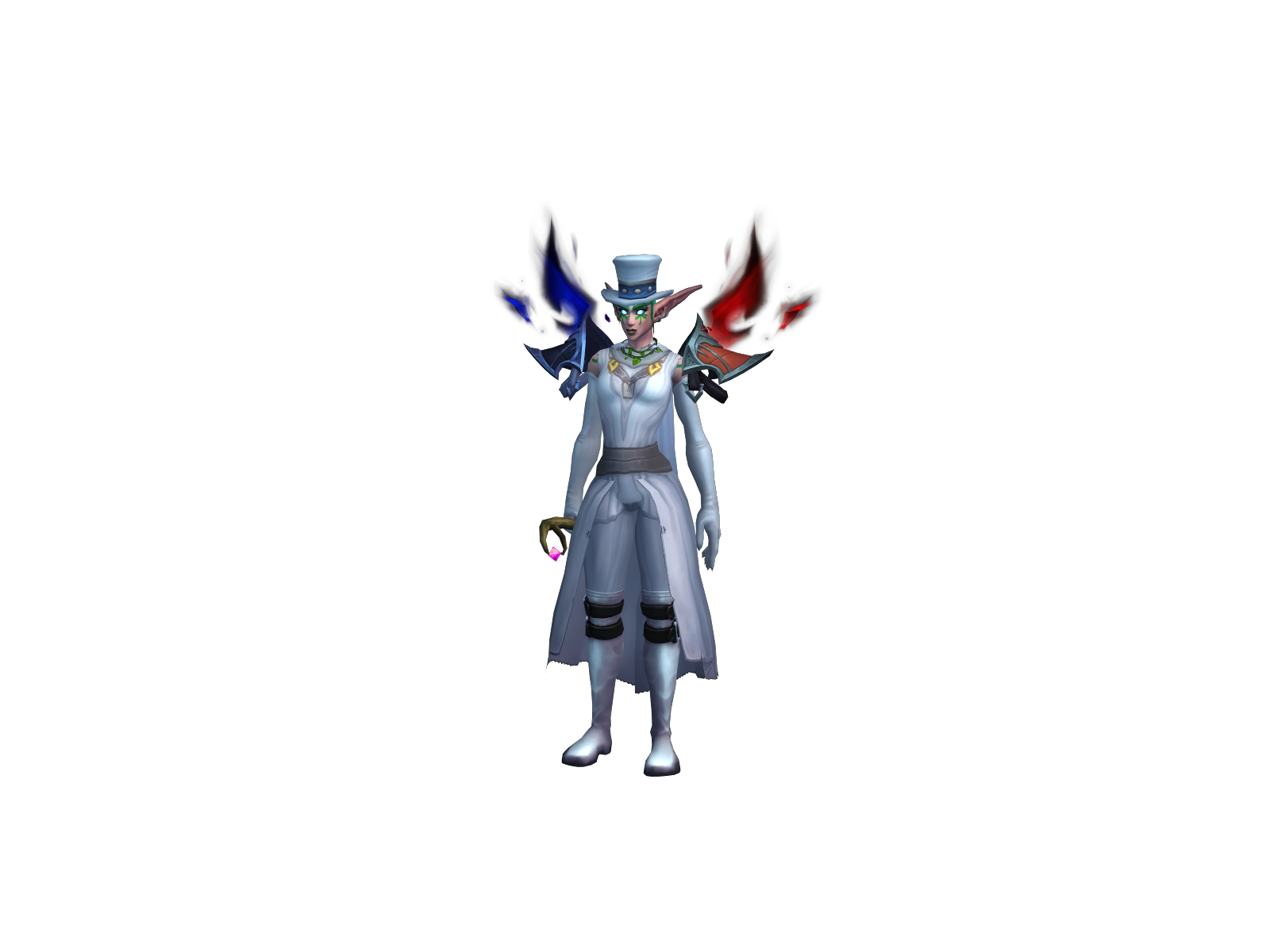 Puffybirdie 3D character render