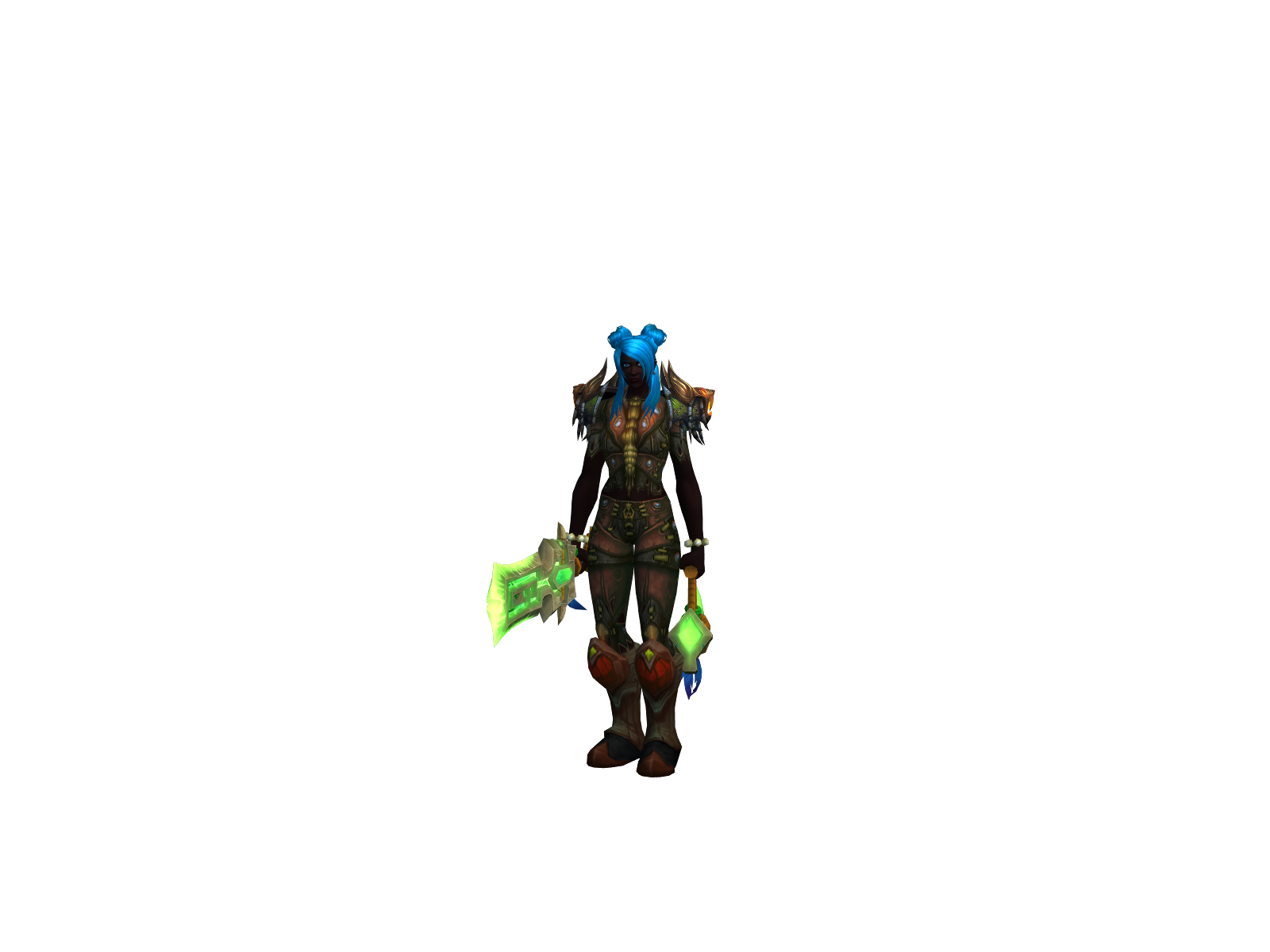 Threhunna 3D character render