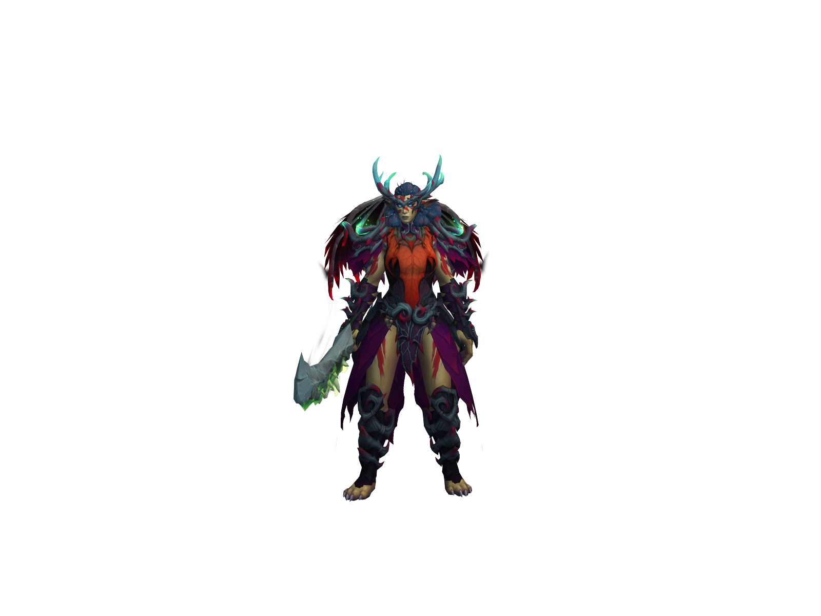 Mixhalaa 3D character render