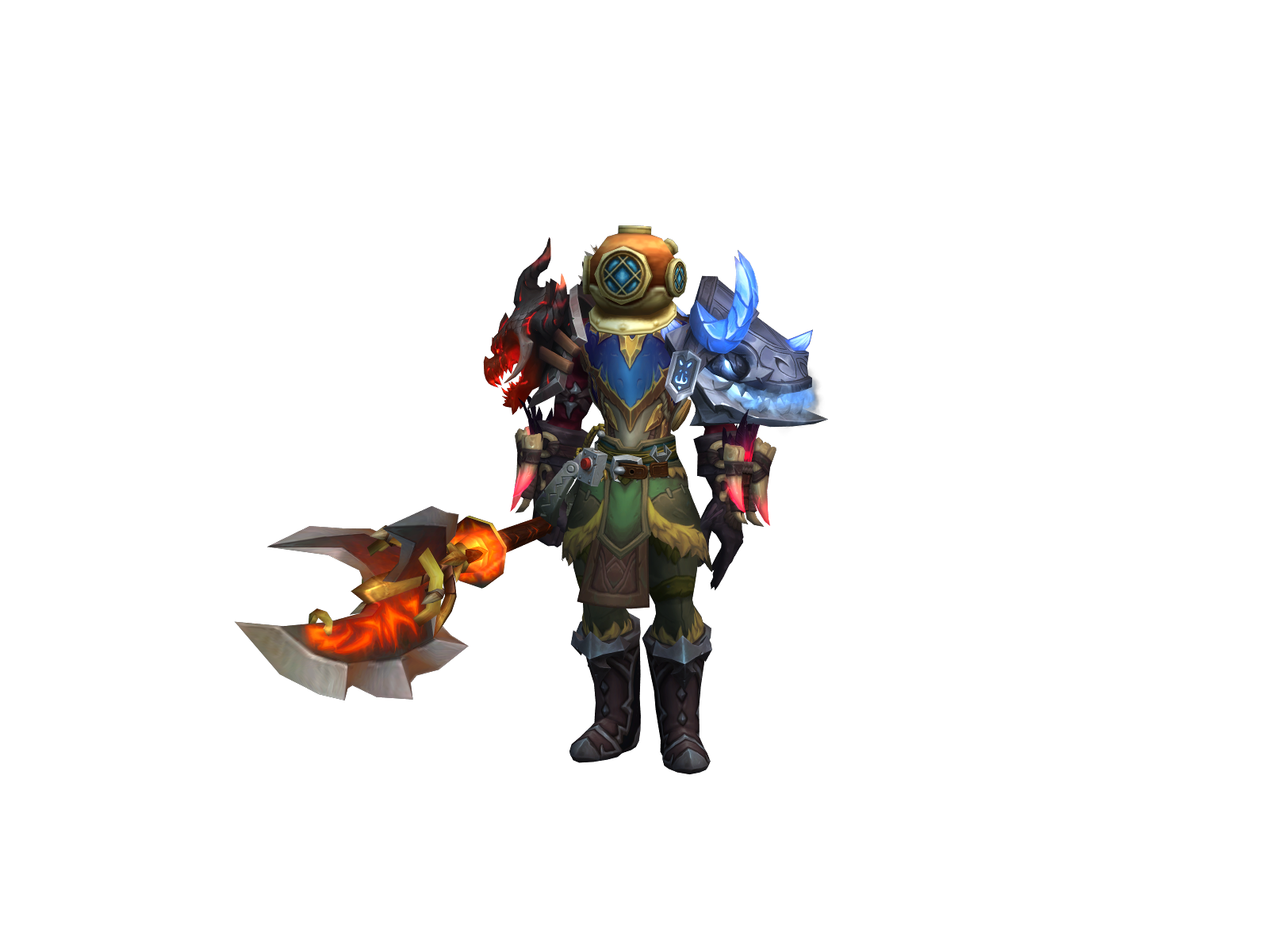 Qbh 3D character render