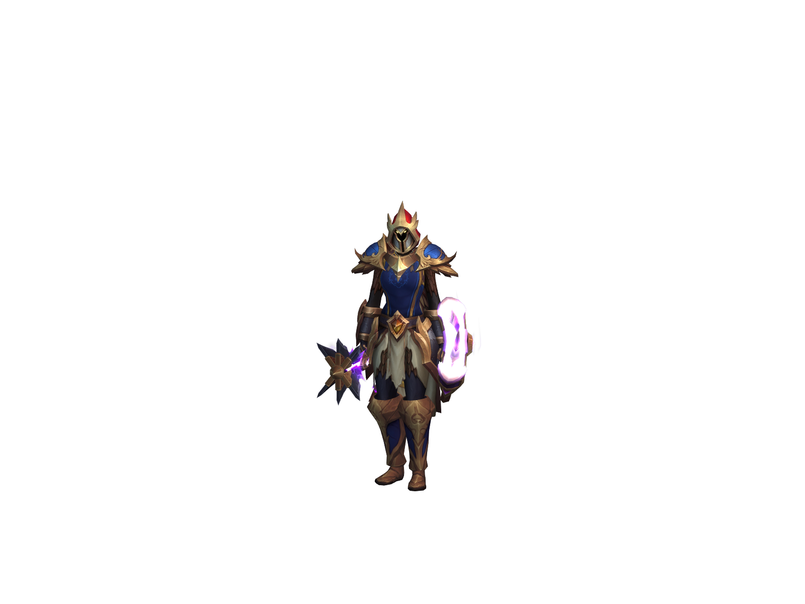 Squarehammer 3D character render