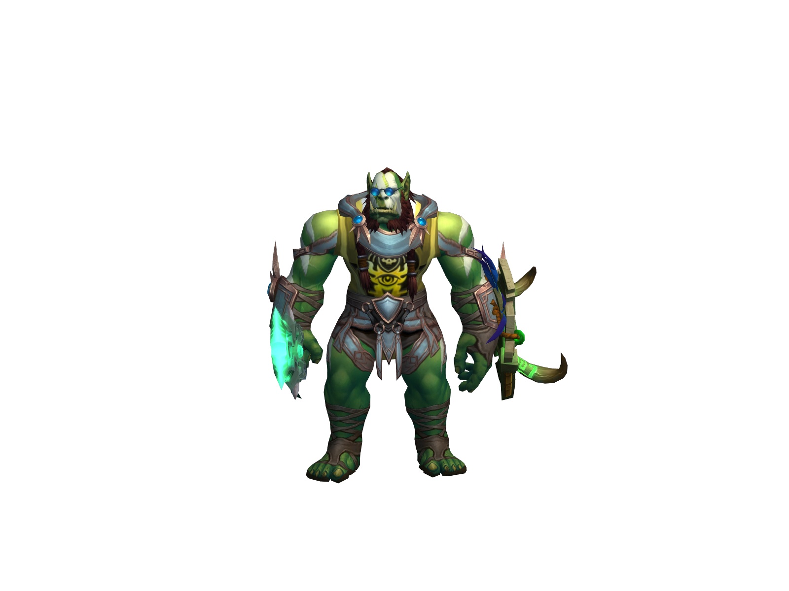 Melnan 3D character render