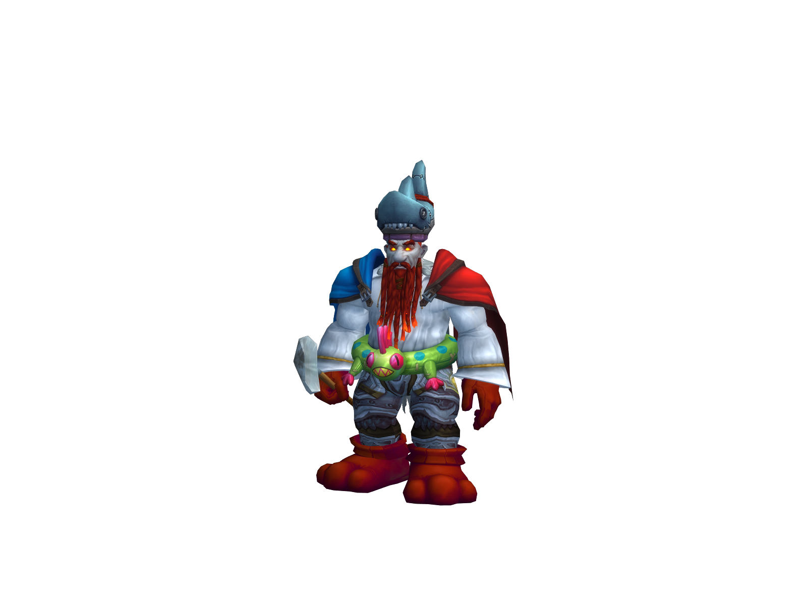 Danthaman 3D character render