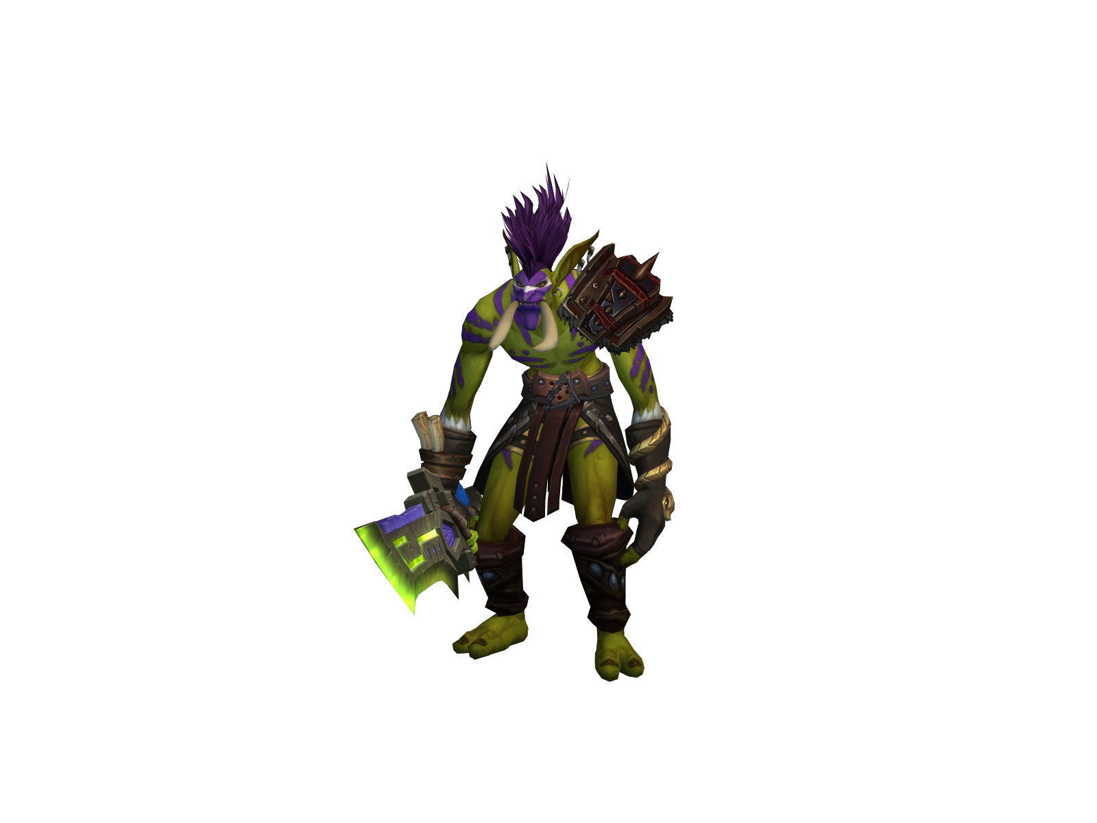 Gupe 3D character render