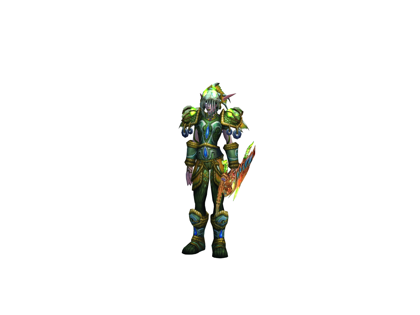 Missfíre 3D character render
