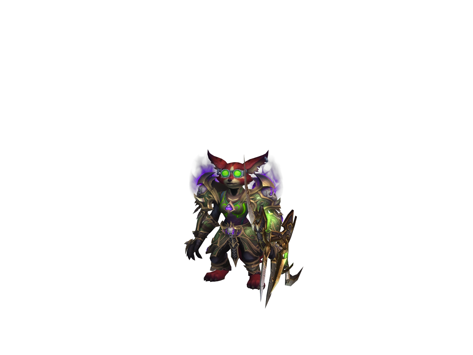 Furt 3D character render