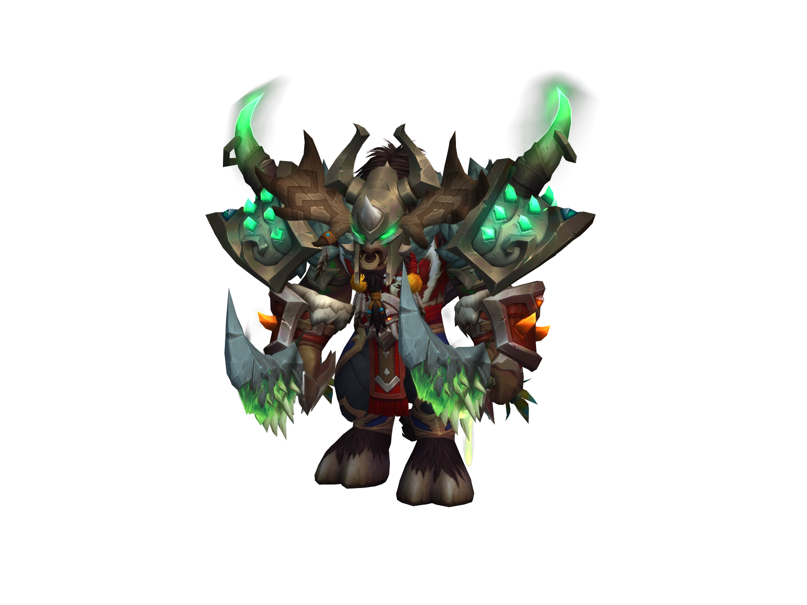 Warfangg 3D character render