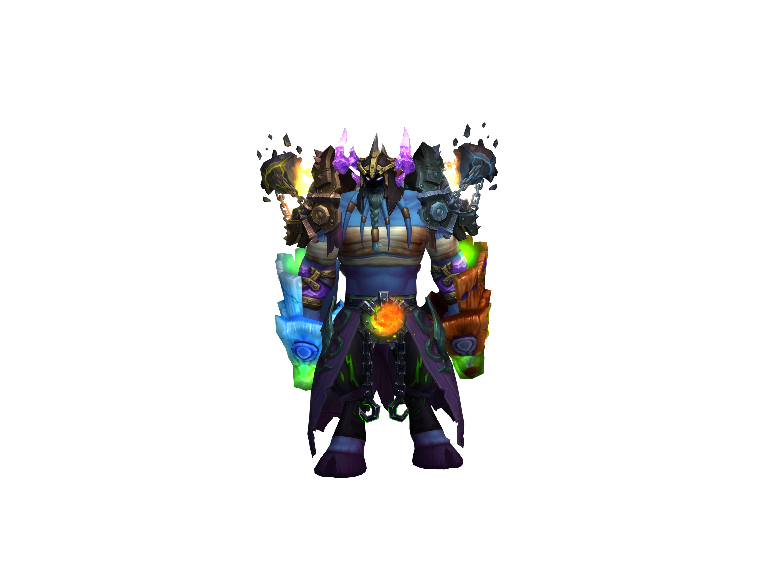Tótem 3D character render