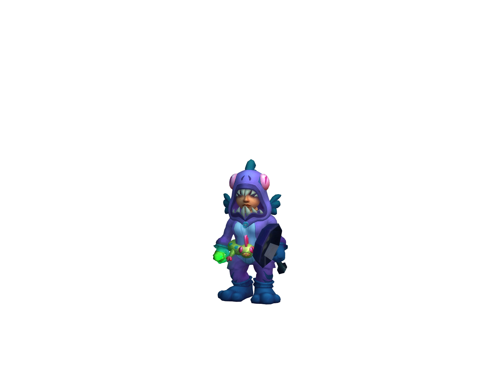 Zira 3D character render