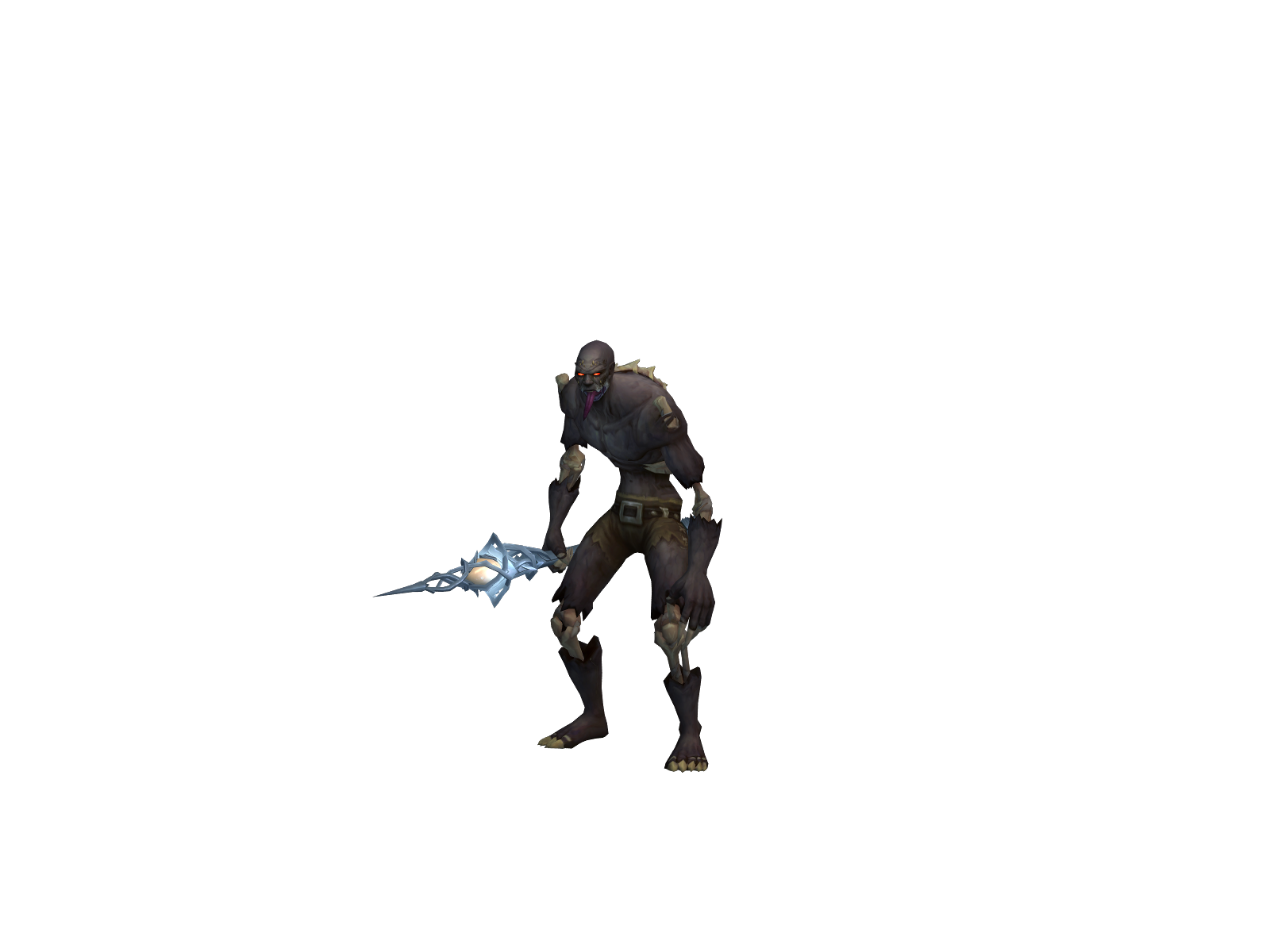 Boneface 3D character render