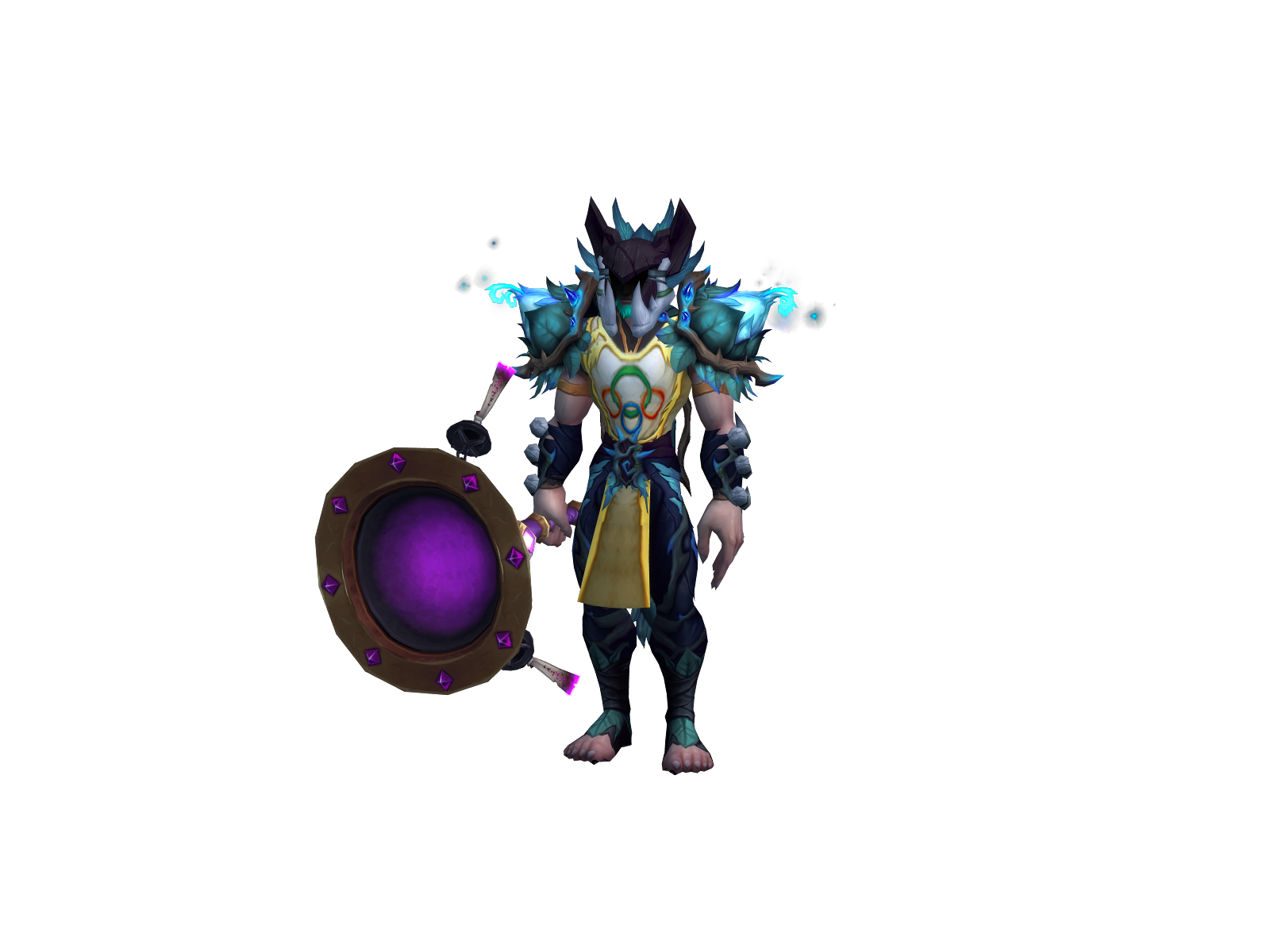 Popopopopop 3D character render
