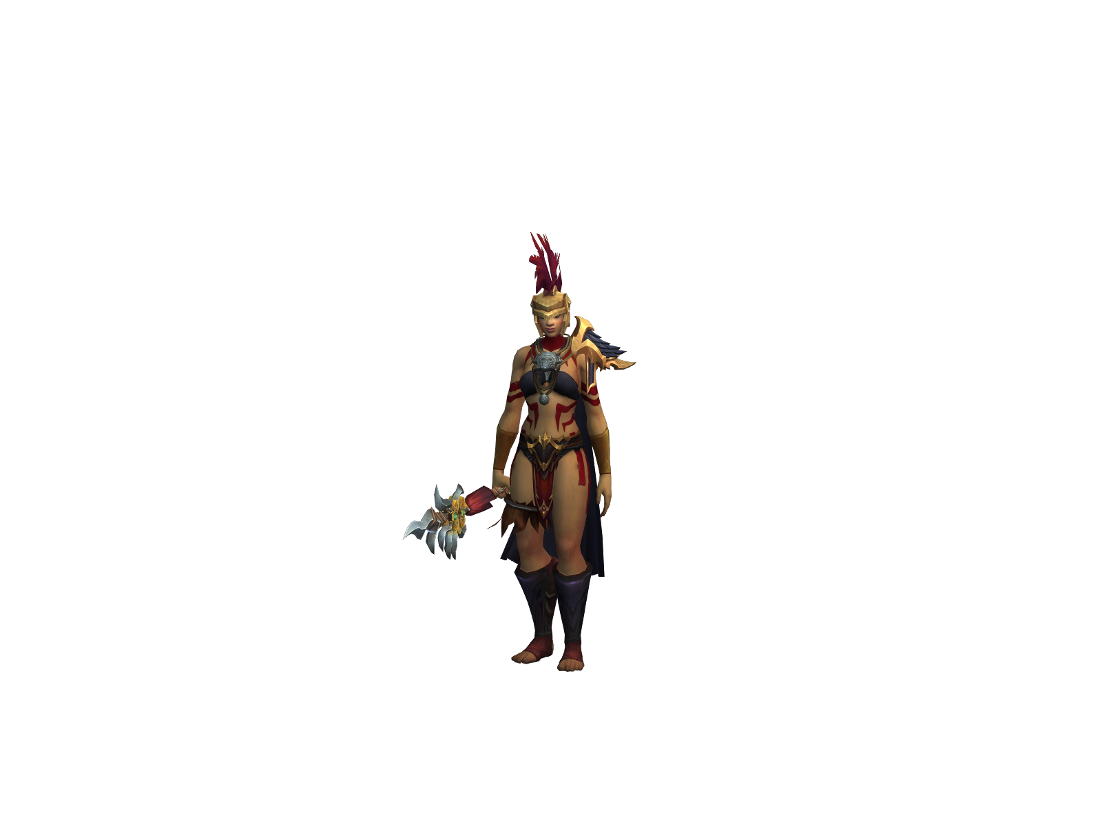 Polyxo 3D character render