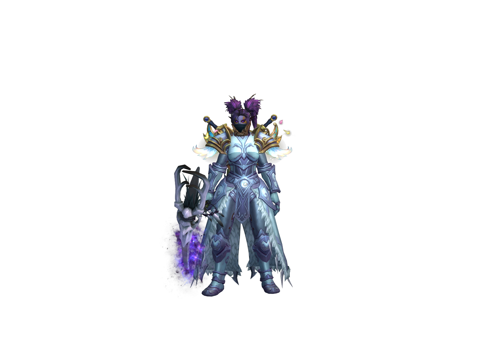 Aeralynn 3D character render