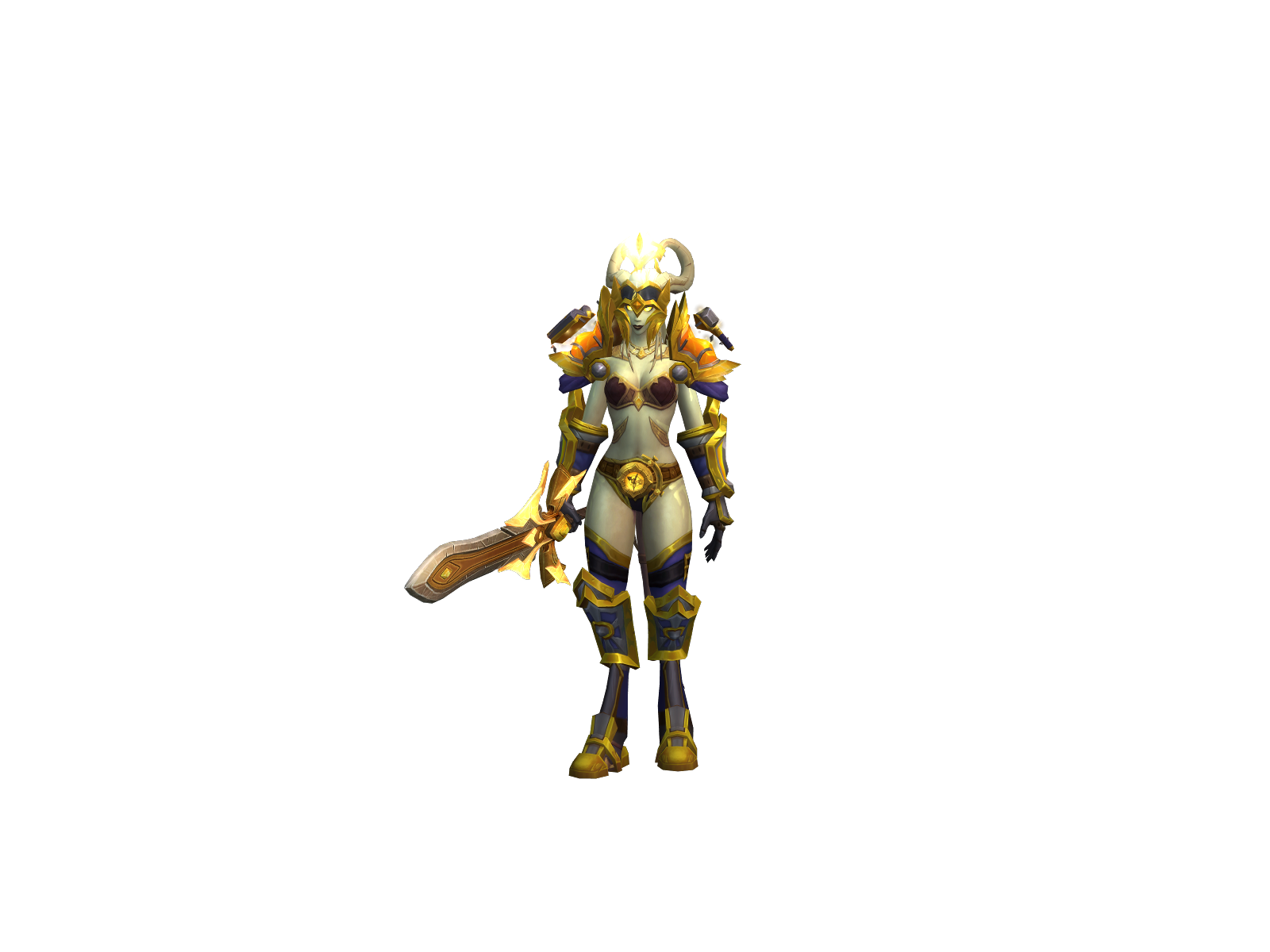 Vanity 3D character render
