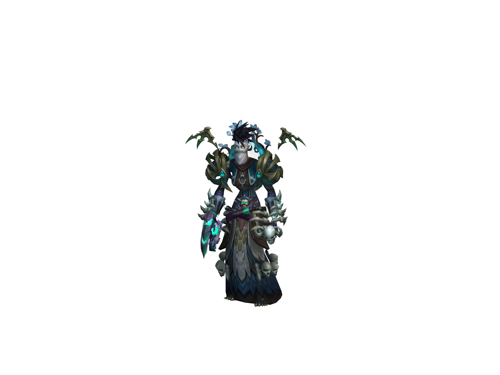 Helheal 3D character render