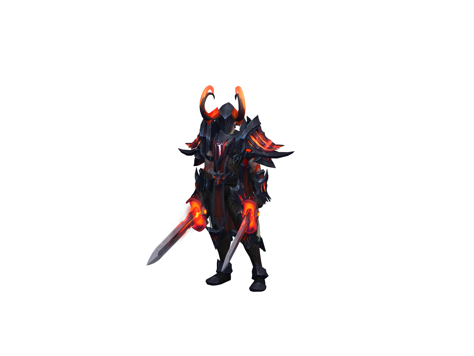 Elvendemon 3D character render