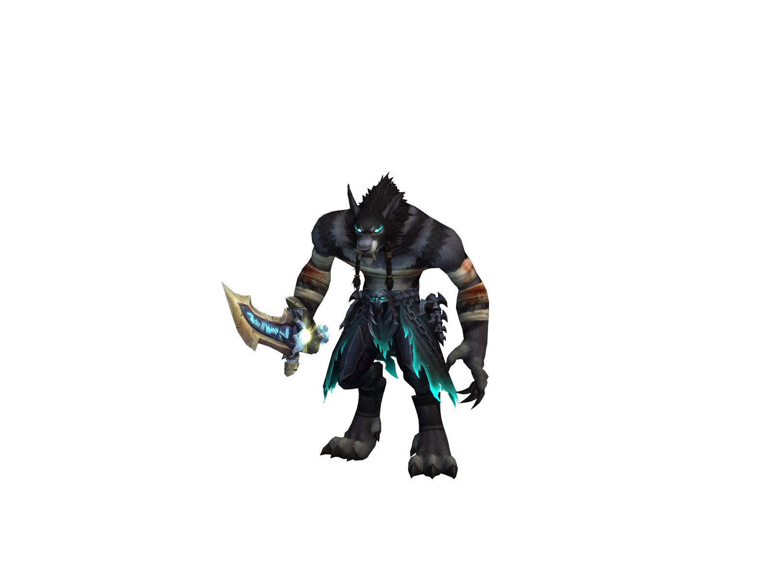 Ruaidri 3D character render