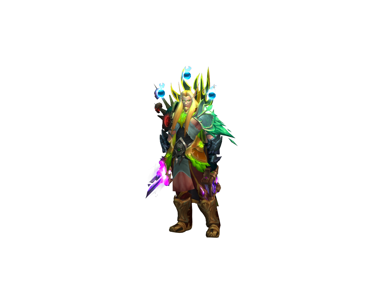 Ghod 3D character render
