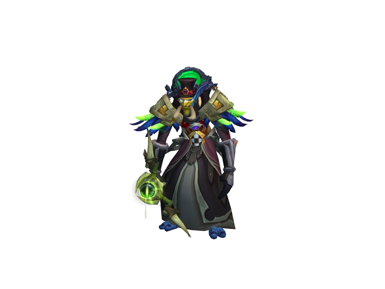 Uljinoo 3D character render