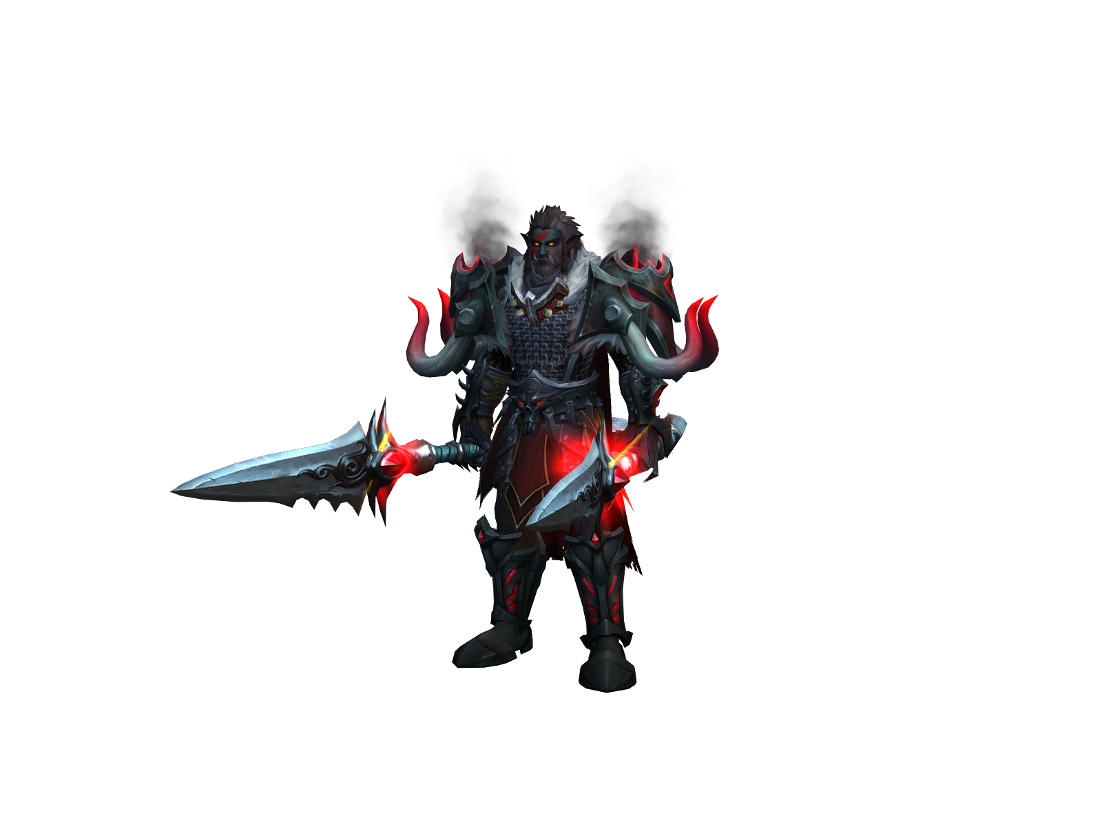 Tyrsal 3D character render