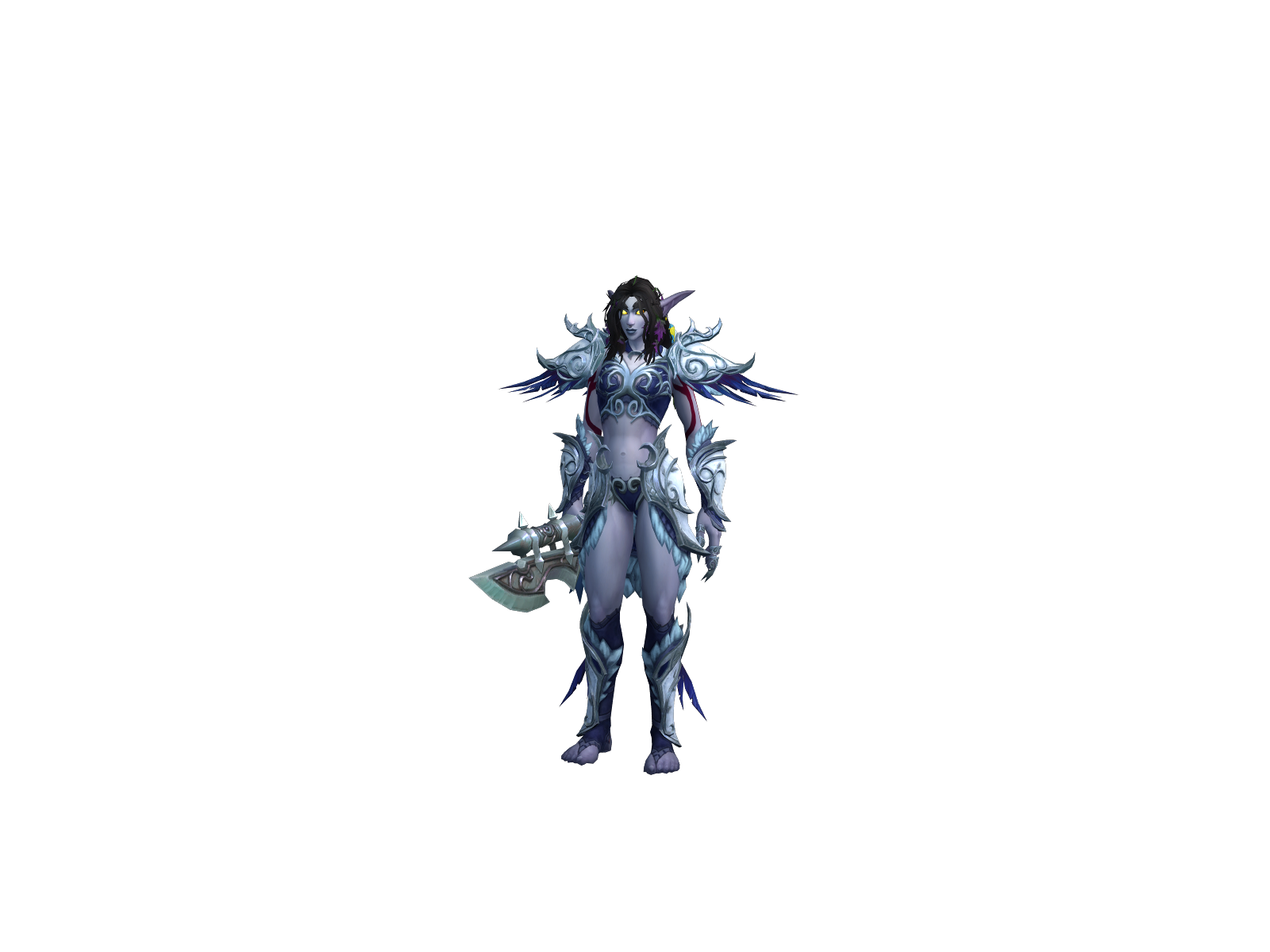 Aiselyra 3D character render